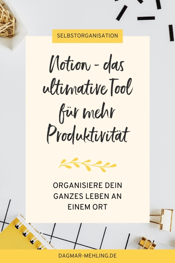 Notion-Tool für mehr Produktivität